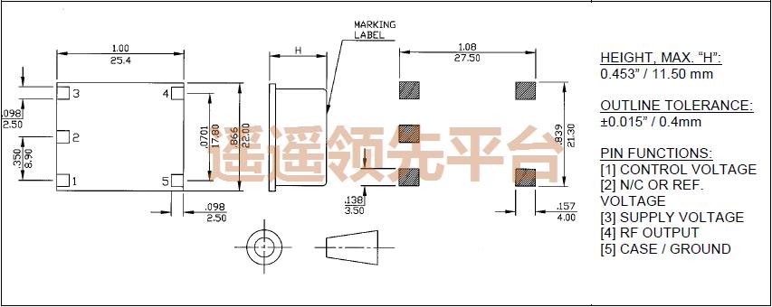 OX2550A-LZ-3-10.000,RUBYQUARTZagλ½j9,5000agλ½j9