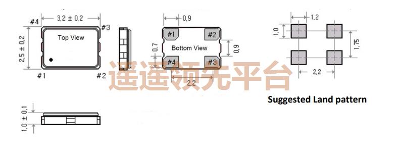 AXE3225WT\50\4G_Rev.1-100.000MHz,AXTALƬagλ½j9,AXE3225WT